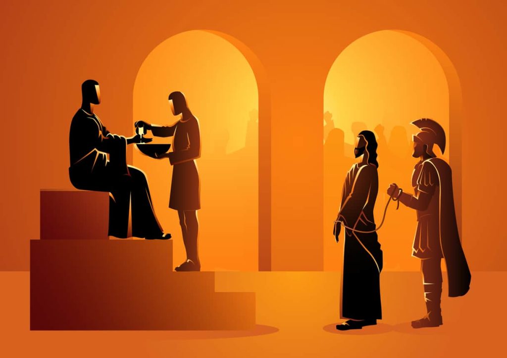 Barabbas and Jesus Trial