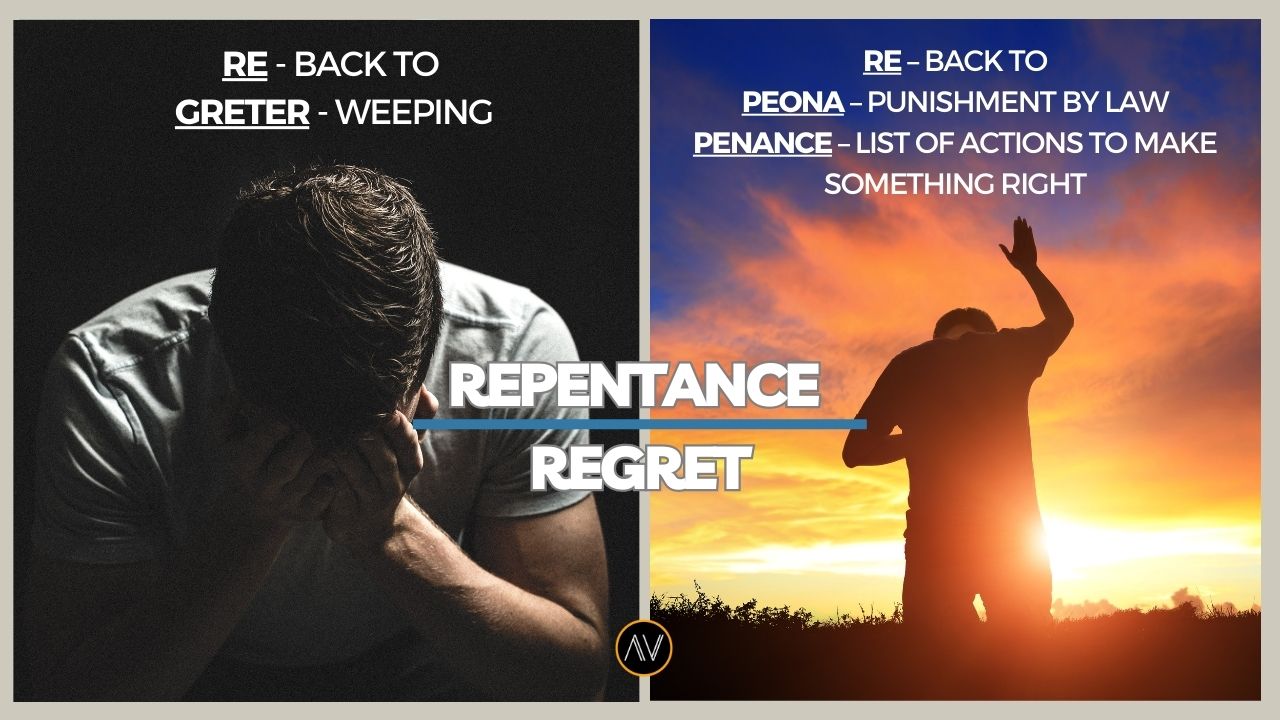 Repentance Over Regret